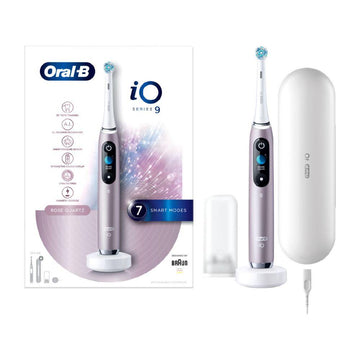 Io9 Electric Toothbrush Rose Quartz - Designed By Braun
